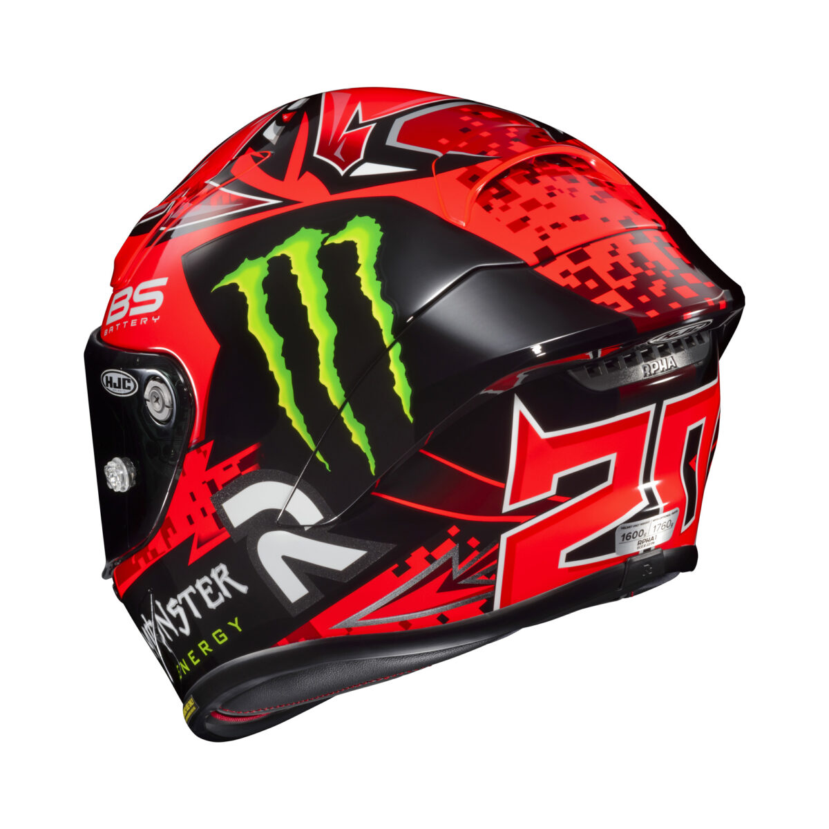 Motorhelm HJC, RPHA 1 Fabio Quartararo r - Afbeelding 3