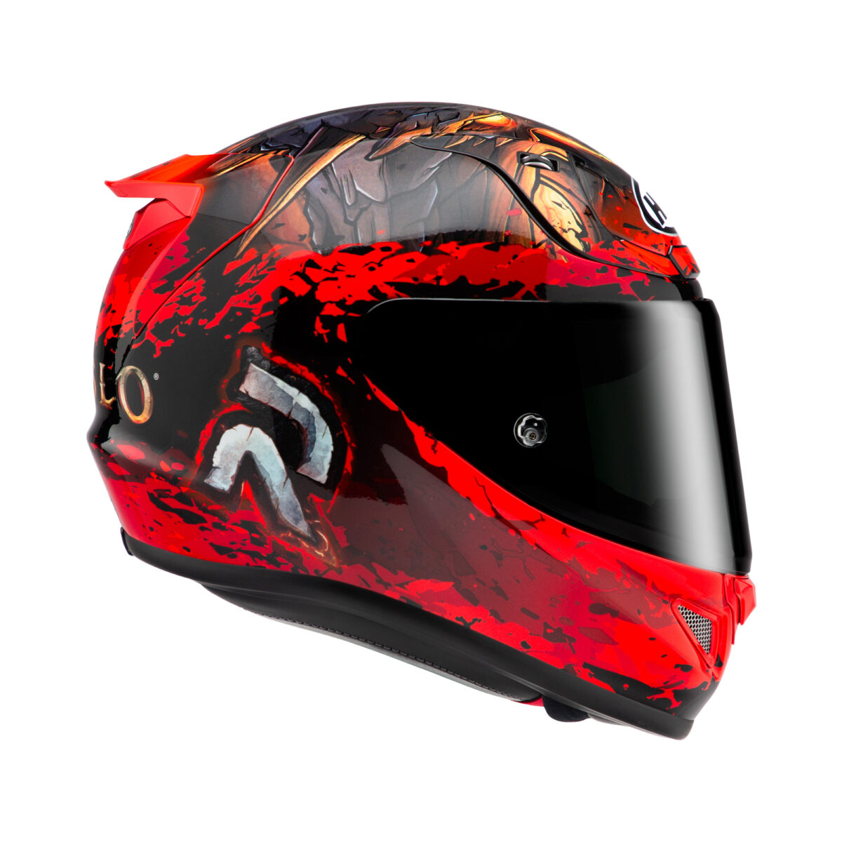 Motorhelm HJC, RPHA 12 Diablo blizzard - Afbeelding 4