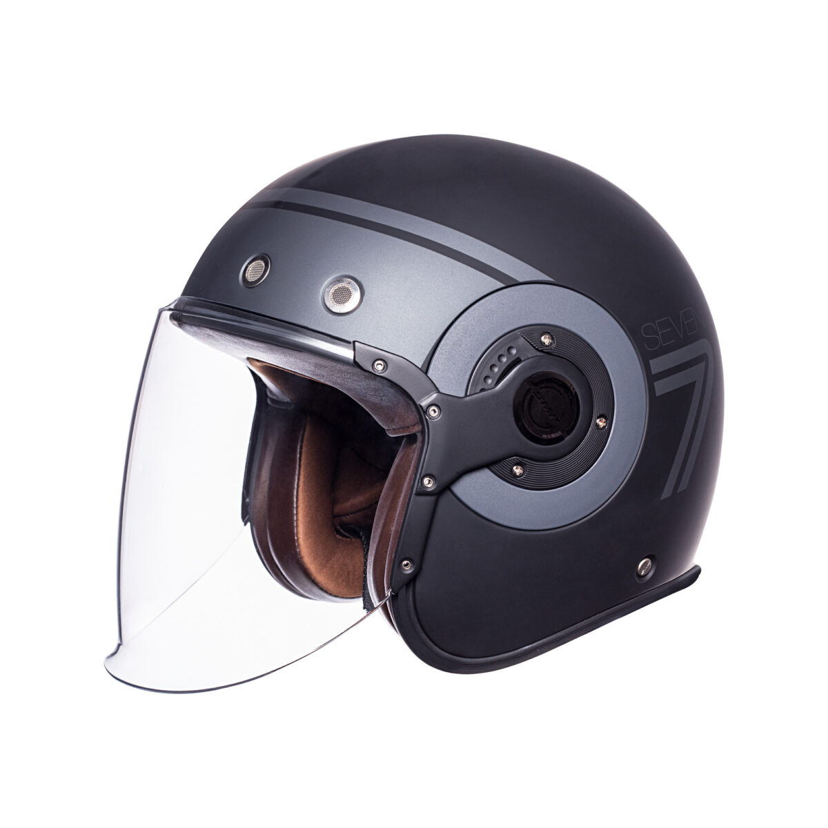 Motorhelm SMK, Retro Jet Seven - Afbeelding 1