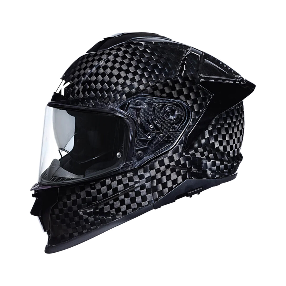 Motorhelm SMK, Titan Carbon - Afbeelding 1