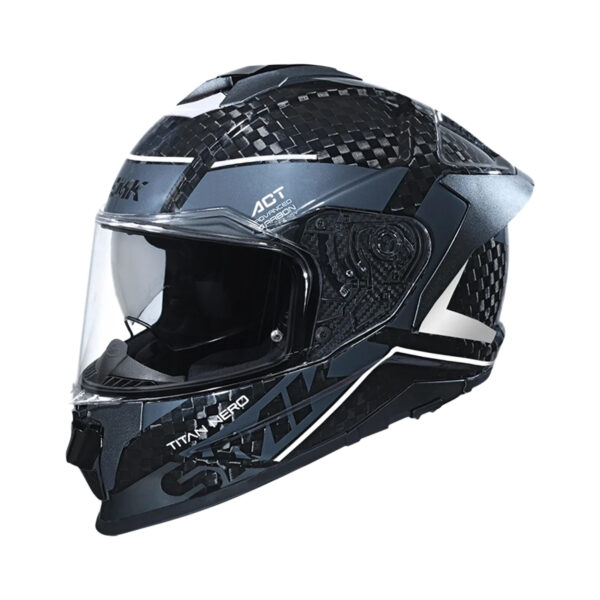Motorhelm SMK, Titan Carbon Nero