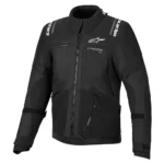 Alpinestars Andes V4 Drystar motorjas zwart voorzijde
